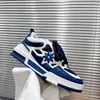 NIEUW 2023 SS23 Trainer Sneaker 54 Trainers Luxe schoenontwerper Sneakers 23SS Echt lederen mannen Women Modemerk Topkwaliteit Maat 35-46