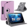 Epacket Tablet Case 360 ​​° Rotatable Leather مع أربعة خطافات تقف Universal 78910inch Accessories286Z7000314