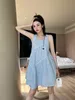 21ss women skirts brand sexy new dress Imported nylon material highlights the sense of luxury Matching shirt Comfortable and loose top detail design Suspender skirt
