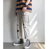 Hip Hop Schweiß Hosen Stickerei Japanischen Stil Hosen Jogginghose Streetwear Männer Jogger Track Casual Cargo 220330