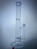 ガラス水ギセルボング 18 mm ジョイント、パープル CFL とクリーンな大量