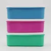 Sublimation Bento Box Lunch Box for Adults Kids Portable Snacks Storage Boxes Convenient Box BPA-Free and Food-Safe Material