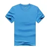 Dostosowane mężczyźni z krótkim rękawem Casual O Neck Bawełna T koszule kulturowe mogą być haftowe lub drukowane P OS 220712