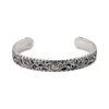 925 prata G letra cega para pulseiras de amor é adequada para joias masculinas e femininas moda simplicidade accesso213f