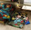 Yaratıcı kişilik longzhu karikatür halı dekorasyon oturma odası yatak odası sehpa kanepe başucu halı
