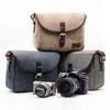 Rétro Photo Caméra Sac Housse Pour Canon EOS 200D 77D 7D 80D 800D 1300D 6D 70D 760D 750D 700D 600D 100D 1200D 1100D SX540 AA220324