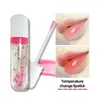 Brillant à lèvres Hengfang Maquillage Hydratant Sakura Smell Changement de température non marquant Hydratant Nutritious Health H7687LipLip Wish22
