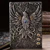 A5 European Retro Notebook Phoenix Notepad Travel Diary Notebook Novely Gift