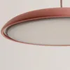 Hängslampor bar modern belysning led ljus kök ö rosa lampa el ljus rum studie kontor tak glödlampa inklusive beroende