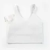 YOGA2024 TANK TOPS Gymkläder Kvinnor Justera naken Tät sportbh Lu-20 Running Fitness Beautiful Back Underwear Vest Shirt