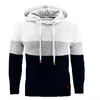 Fojaganto Mannen Herfst En Winter Nieuwe Hooded Sweater Fashion Casual Hoodies Kleur-Blocking Sport Hooded Sweater Mannen L220801