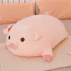 40/50/60/80 cm Squish cochon peluche poupée couché en peluche cochon jouet Animal doux peluche oreiller coussin enfants bébé réconfortant cadeau 220409