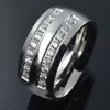 His mens stainless steel solid ring band wedding engagment ring size from 8 9 10 11 12 13 14 15289h8167992
