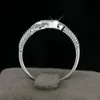 12pcs Creative Infinity Love Ring 8 Eternity promessa jóias para mulher namorada