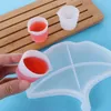 Lab Supplies 1/3PCS 30ml Soft Reusable With Scale Non-stick Silicone Measuring Cup Resin Mold Jewelry Making Tools CupLab