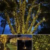 Strings Solar LED Lights Smytning Offipose Outdoor świecące ornament do domu Ogrodu Dekoracja Ogrodu LPFK Oświetlenie na zewnątrz