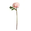 Couronnes de fleurs décoratives 1pc belle rose simulation soie artificielle petit bouquet blanc maison fête hiver décoration de mariage faux flo