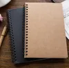 Kraft Cover Notebooks Journals Planner Notatniki z pustym papierowym brązowym Diary Kopibook dla podróżników Rysunek malarstwo SN4613