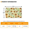 Carpets Upetstory Customize Your Image Anti-Slip Suede Carpet Door Mat Doormat Outdoor Kitchen Living Room Floor Rug 2022