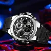 Нарученные часы череп цифровые часы Men Sport Watch Electronic светодиодные запястья для часовых водонепроницаемых наручных часов.