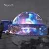 Draagbare opblaasbare koepel Planetarium Tent Space Thema Marquee Air Blow Up Igloo voor buitenfeestevenement