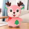 28cm Novo estilo bichos de pelúcia brinquedos de pelúcia de desenho animado adorável veado para o natal