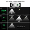 279 LED solar lâmpadas de parede ao ar livre 3 modos Óptica sensor de movimento à prova d 'água lâmpada de parede pátio escada jardim quintal cerca