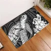 Carpets Hawaii Kakau Honu Arc Polynesian Door Mat 3D Prined Doormat Non Slip Floor Mats Decor Porch DoormatCarpets