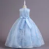 Cosplay per bambini Costume da travestimento Ragazze Principessa Matrimonio Damigella d'onore Banchetto Festa di carnevale Prestazioni Abito da sera FS7808