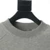 Męskie bluzy z bluzy z bluzy z bluzy okrągłe szyi i drukowane letnie zużycie w stylu polarnym z Pure Cotton 3Q2