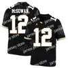 Neue UCF Knights 5 Dredrick Snelson Jersey College 12 Taj McGowan 26 Otis Anderson 13 Gabriel Davis Fußball Schwarz Weiß Heim-Auswärtstrikot