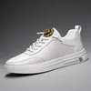 NOUVEAU concepteur Robe conseil hommes Chaussures de soie de glace chaussures blanches quatre saisons sport Extra grande taille chaussures décontractées quotidiennes Zapatillas Hombre A13