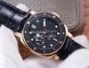 Watches Men's Watch Men Automatic Movement Cal.OP XXXIV Rose Gold 974 Sport Submersible Diver 100M VS 42mm Leather Strap VSF Factory Pam Crystal Wristwatches Box