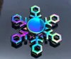 Zabawka dekompresji Rainbow Metal Fidget Spinner Star Flower Skull Dragon Wing Ręka Spinner dla autyzmu Adhd dla dzieci dorośli Antistres Toy 2023