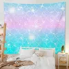 Colorful Mermaid Fish Scale Tapestry Bohemian Decoration For Female Room Wall Rugs Papers Home Decor Art J220804