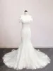 Robe de mariée sirène en cristal, en dentelle perlée, robes de mariée, 2022