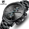 Horloges voor mannen warterproof sportheren horloge cheetah topmerk luxe klok mannelijke zakelijke kwarts polswatch relogio masculino 220530
