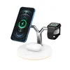 Magnetic Charging Bracket Y Shape Wireless Charger Three-In-One For Mobile Phone Watch 25w Fast Charge Epacket296U