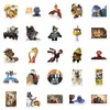 52pcs Funny Cartoon Movie The Bad Guys Stickers For Laptop Toys Infantil Cars Knapsack Skate Computers Luggage