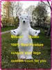 Polar Bear Mascot Kostym Anpassad Fancy Kostym Anime Kit Mascotte Tema Fancy Dress Carnival Costume41554