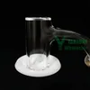 Полный сварная сварка Terp Blender Quartz Banger с непрозрачным самурайским дном.