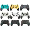 9 kleuren in voorraad Bluetooth Remote draadloze controller Gamepad Joypad Joystick voor Nintendo Switch Pro Console met Retail Packing Dropshipping