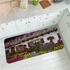 Carpets Ltaly Rural Small Town Street Door Mat Kids Room Bedroom Decoration Balcony Anti-Slip Doormat Living Toilet RugCarpets