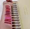 Nieuwste Beverly Hills Make -up Matte Lip Gloss 12 Kleurenmerk Make -up lipstick 12pcs/Set