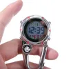 Montre-bracelets Clip vintage sur Carabiner Digital Watch For Hikers Outdoor Construction Workers Clock Pack Lumin Lumin Hands Watcheswristwatch