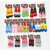 Dog Apparel warm socks for winter Cutes Puppy Dogs Soft Cotton Anti-slip Knit Weave Sock Clothes 4pcs/set