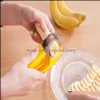Другие бытовые солнцы дома творческий фруктовый режущий кухня гаджет банановый разделитель капля доставка 2021 Kjawt