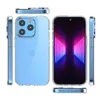 Schokbestendig Anti-kras Helder Telefoonhoesjes kristal Hard Acryl Achterkant Hybride TPU Bumper voor Apple iPhone 15 ip15 14 pro max voor Samsung s24plus S24 ultra case