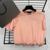 Tee cotton T shirt Summer short Sleeve waves balencaigaly Men Women Lovers luxury Tshirts Fashion senior Pure balencigaly high quality Top large size S4XL Desi