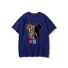T-shirt per bambini T-shirt per bambini firmata T-shirt per bambini Abbigliamento Manica corta Famiglia Abbinamento Scimmie sportive sciolte Oranghi Testa Genitore-bambino 100-150 M-3XL 24 Stile